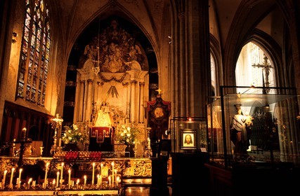 Belgique, Flandre, Anvers (Antwerpen), la cathédrale Notre-Dame