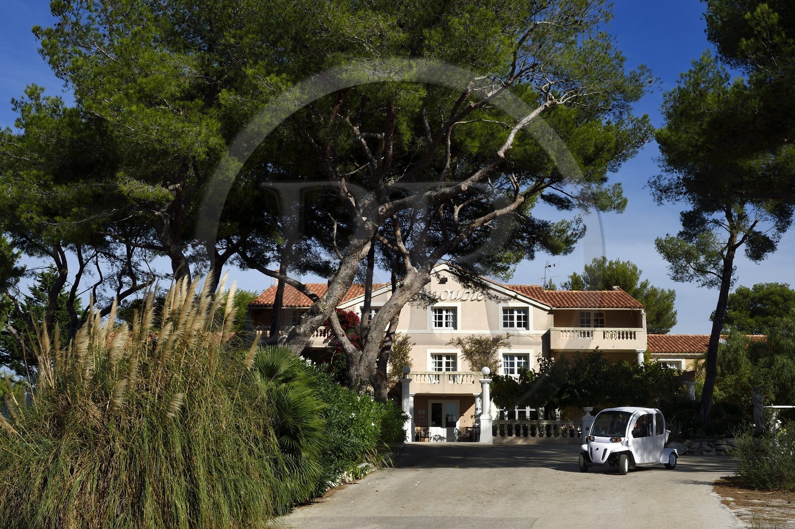 France, Var (83), Ile des Embiez, hotel le Canoubié