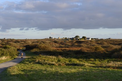 France, Finistère (29), parc naturel régional d'Armorique, mer d'Iroise, Ile d'Ouessant, réserve de Biosphère (UNESCO), la chapelle Notre-Dame-de-Bonne-Esperance