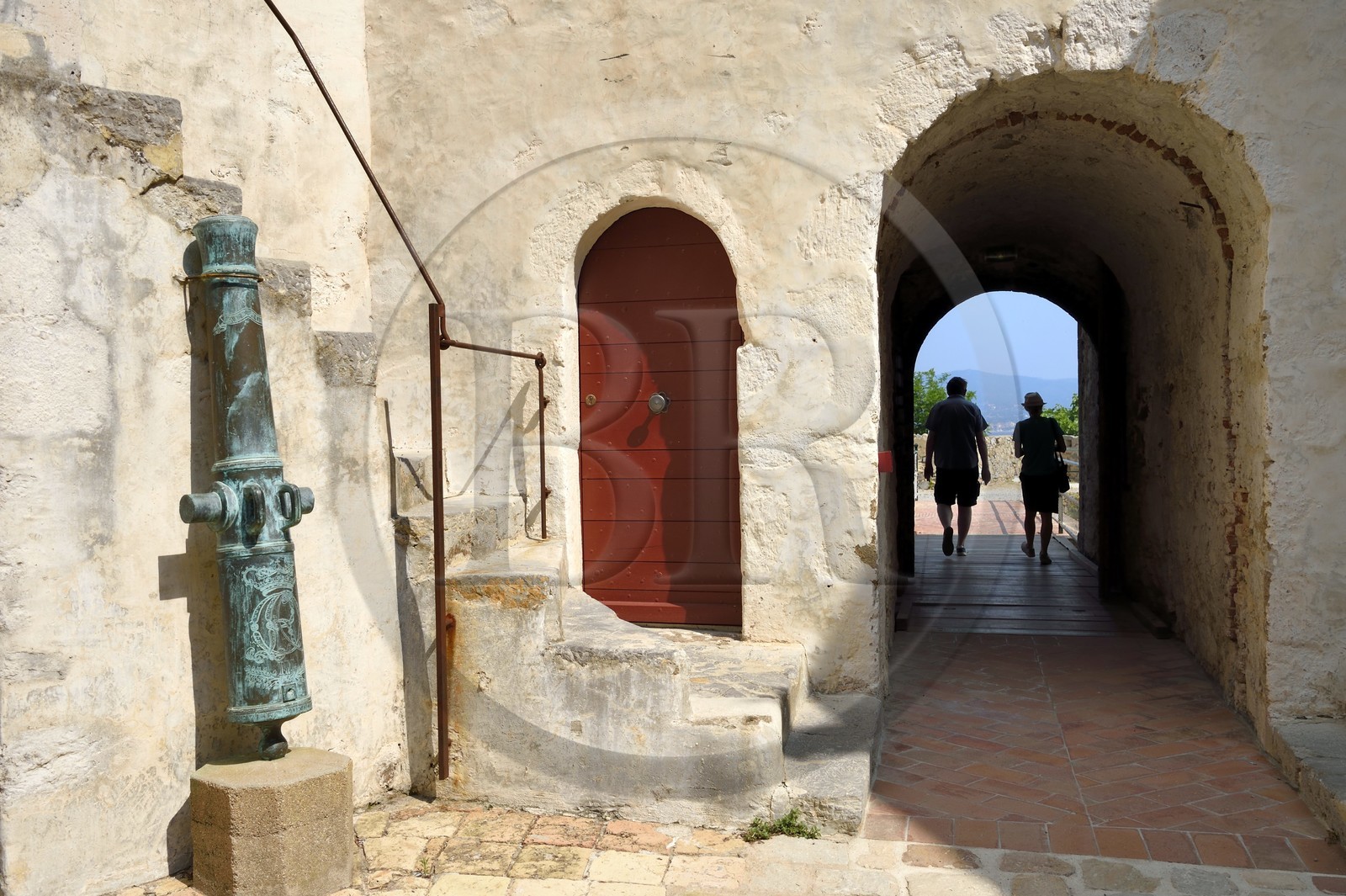 France, Var (83), Saint-Tropez, citadelle du XVIe siècle qui héberge le musée d'histoire maritime