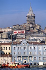 Turquie, Istanbul, quartier de Galata et sa c