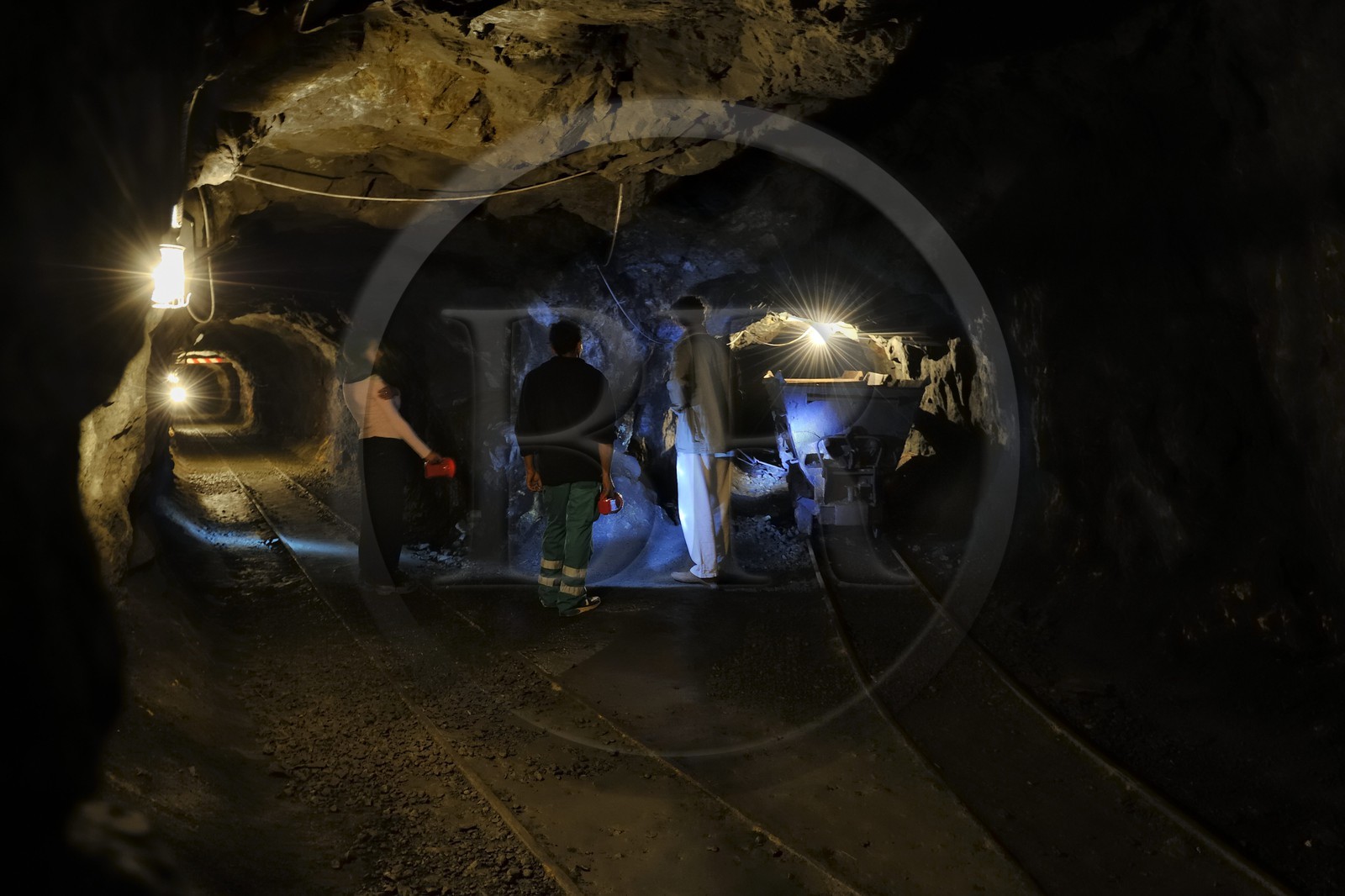 Italie, Toscane, l’Ile d’Elbe, Capoliveri, l'ancienne mine de fer de la société Calamita