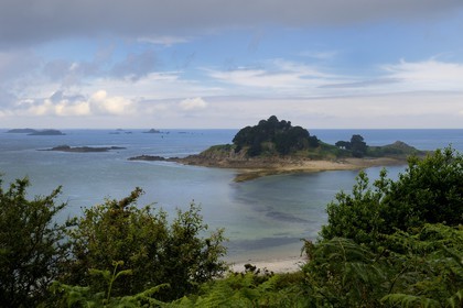 France, Finistère (29), Baie de Morlaix, Terenez, Ile Sterec