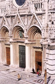 Italie, Toscane, Sienne, le Duomo S. Maria Dell' Assunta