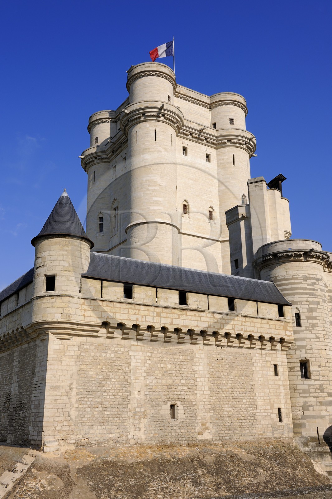 France, Val-de-Marne (94), Vincennes, le château de Vincennes, le donjon