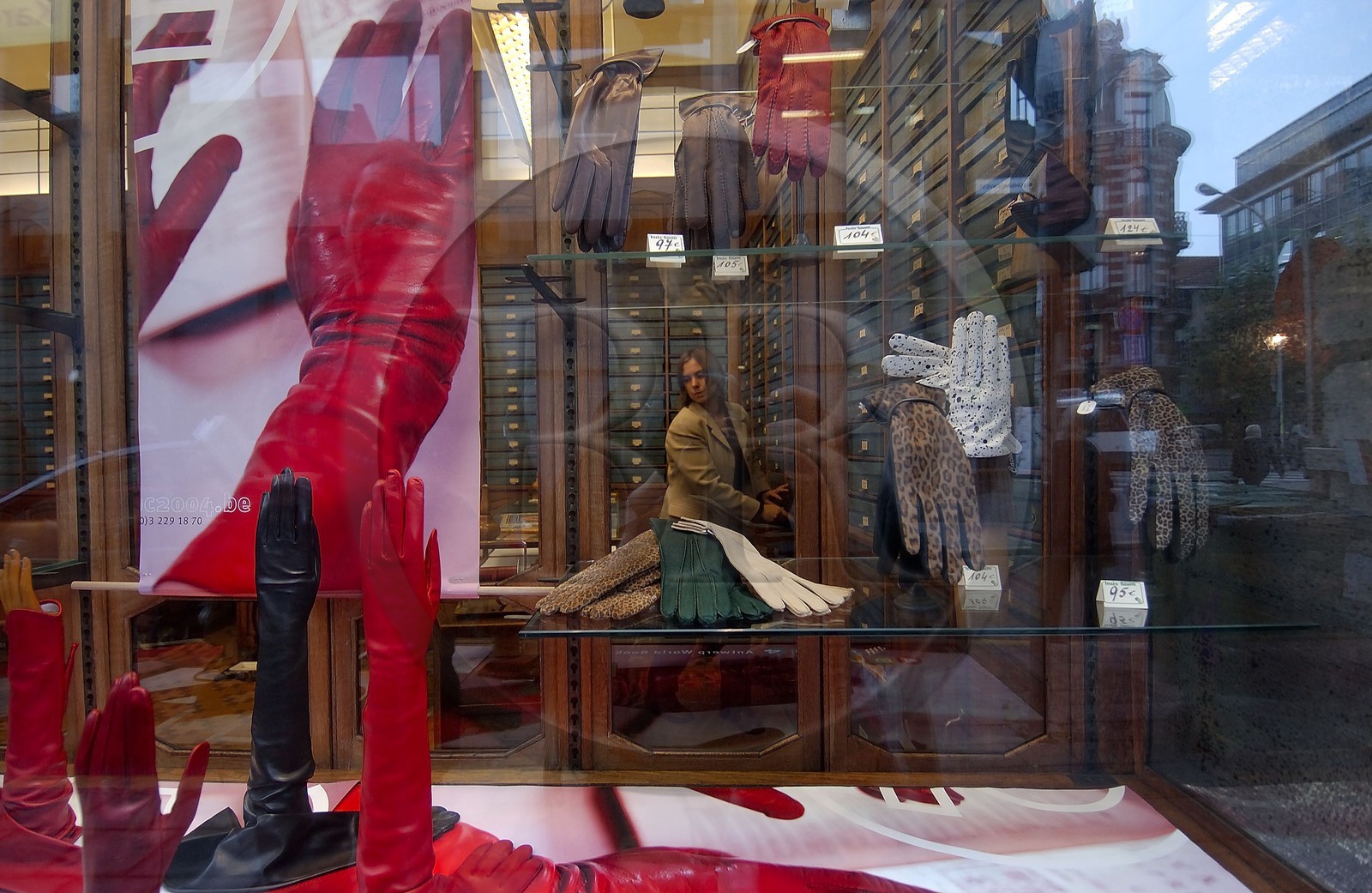 Belgique, Flandre, Anvers (Antwerpen), ganterie