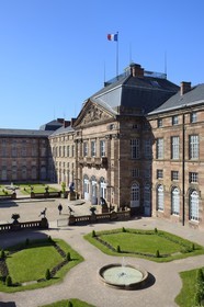 France, Bas-Rhin (67), Saverne, le chateau des Rohan