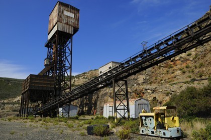 Italie, Toscane, l’Ile d’Elbe, Capoliveri, l'ancienne mine de fer de la société Calamita