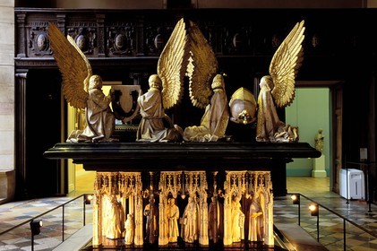France, Côte-d'Or (21), Dijon, Palais des Ducs et des états de Bourgogne, musée des Beaux Arts, salle des gardes