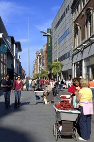 Irlande, Dublin, The Spire of Dublin (aiguille en acier haute de 120m)