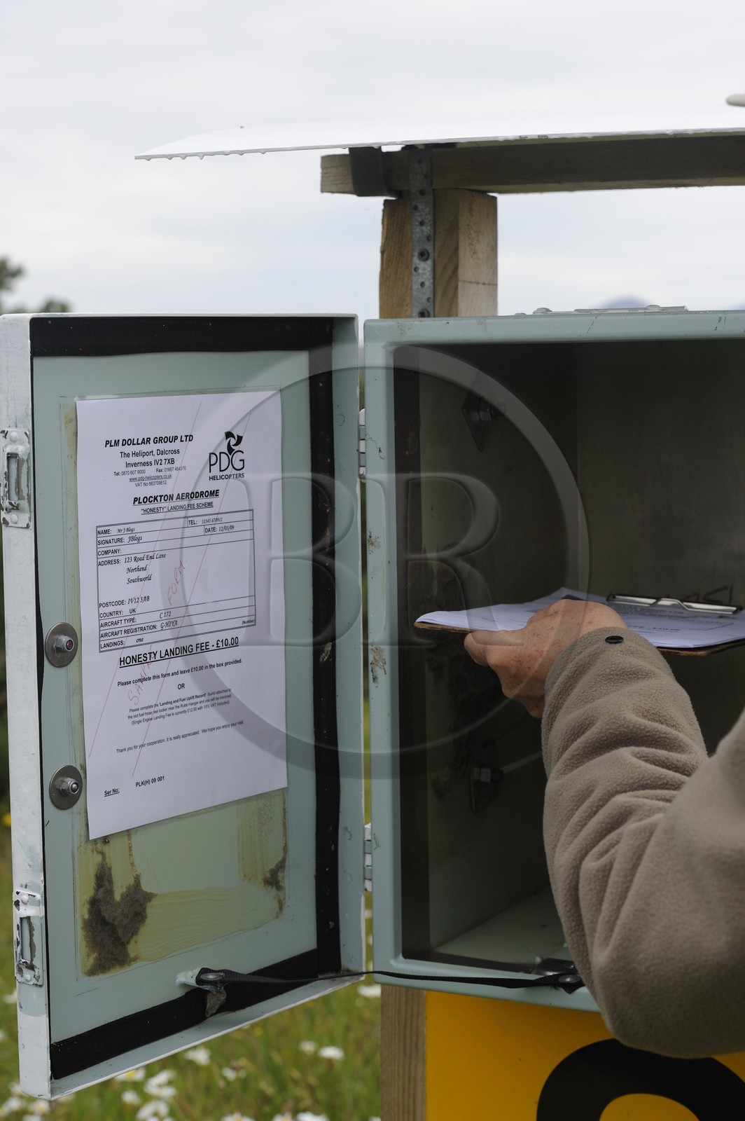 Royaume-Uni, Ecosse, Highland, Loch Carron, l'aérodrome de Plockton
