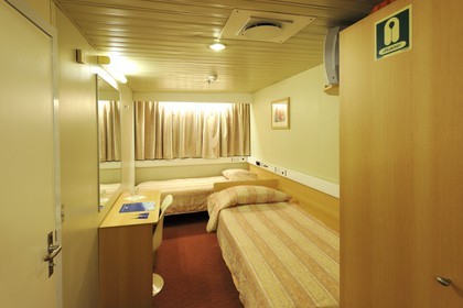 Le bateau de croisière Princess Danaé, cabine