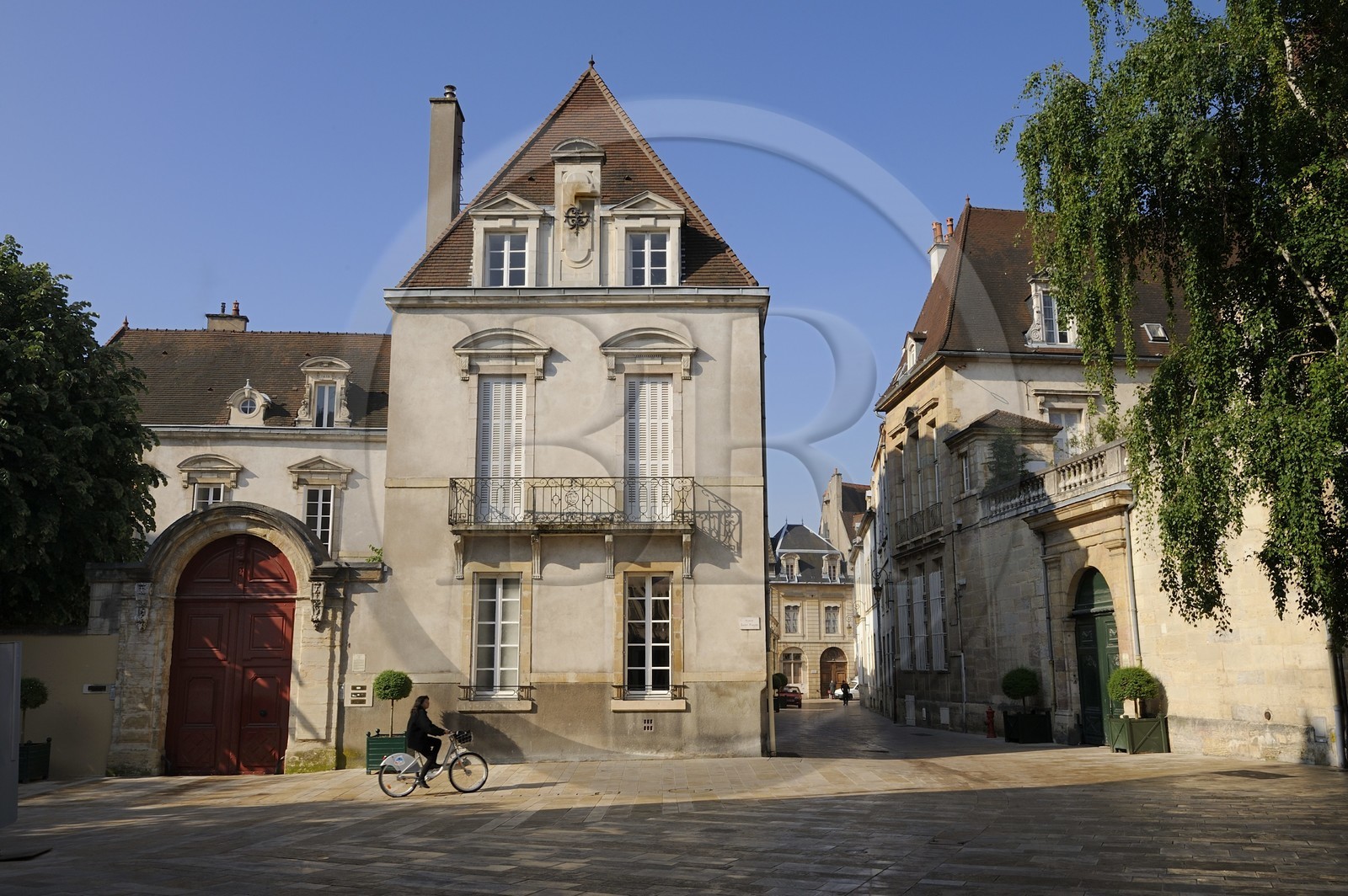 France, Côte d'Or (21), Dijon, le petit Hôtel particulier Bouhier place Saint-Fiacre