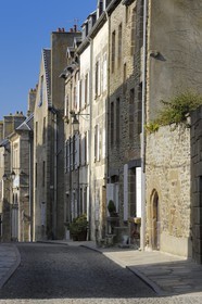 France, Manche (50), Granville, la Haute Ville, rue Notre-Dame