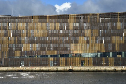 France, Seine-Maritime (76), Le Havre, quartier des docks, bassin de l’Eure, Ecole Nationale Supérieure Maritime (ENSM) qui forme les officiers de la Marine marchande