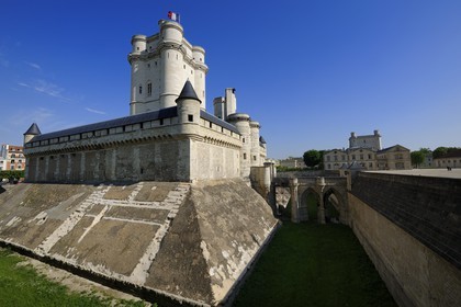 France, Val-de-Marne (94), Vincennes, le château de Vincennes, le donjon