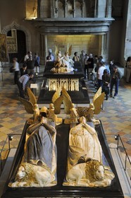 France, Côte d'Or (21), Dijon, Palais des Ducs, tombeau de Jean sans Peur et de Marguerite de Bavière