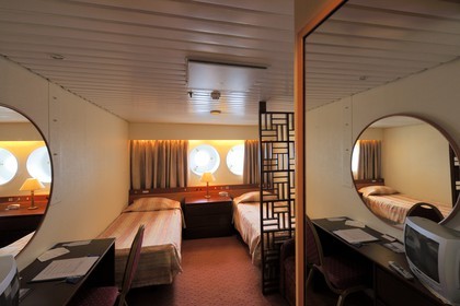 Le bateau de croisière Princess Danaé, cabine cat. 7