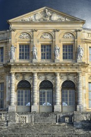 France, Seine-et-Marne (77), Maincy, le château de Vaux-le-Vicomte, la façade sud