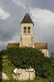 France, Yvelines (78), Montchauvet, l'église Sainte Marie-Madeleine