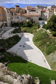 France, Hérault (34), Béziers, les anciennes Arènes