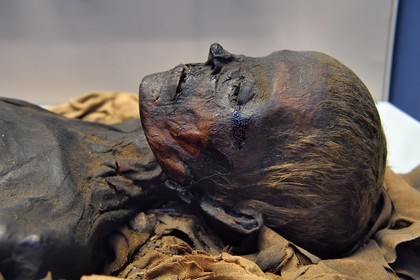 Royaume-Uni, Londres, quartier de Bloomsbury, le British Museum, Egypte ancienne, mummy of an unidentified woman, about 700 BC, from Thebes