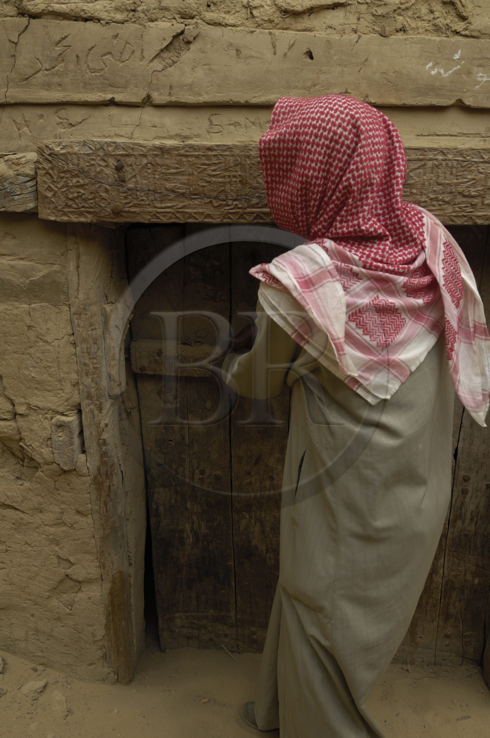 Egypte, Haute Egypte, désert libyque, oasis de Dakhla, vieux village de Al-Qasr