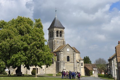 France, Yvelines (78), Montchauvet, l'église Sainte Marie-Madeleine