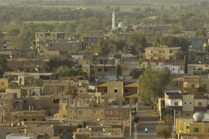 Egypte, Haute Egypte, désert libyque, oasis de Dakhla, village de Al-Qasr