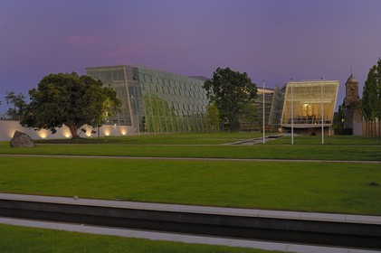 Irlande, Comté de Kildare, Naas, le Kildare County Council (architectes  Heneghan.Peng Architects)