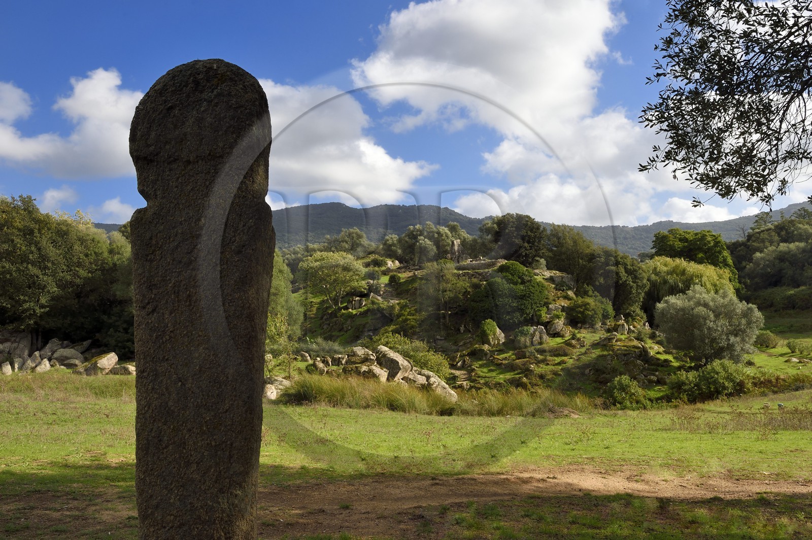France, Corse-du-Sud (2A), site préhistorique de Filitosa
