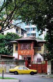 Singapour, l' architecture éclectique du centre ville