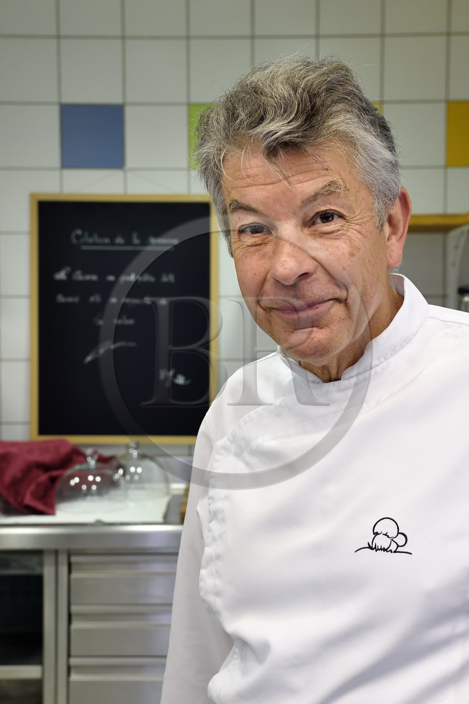 France, Haute-Loire (43), Saint-Bonnet-le-Froid, Restaurant 3 étoiles Régis et Jacques Marcon, le chef cuisinier Jacques Marcon