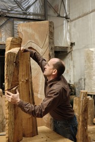 France, le sculpteur Nicolas Alquin