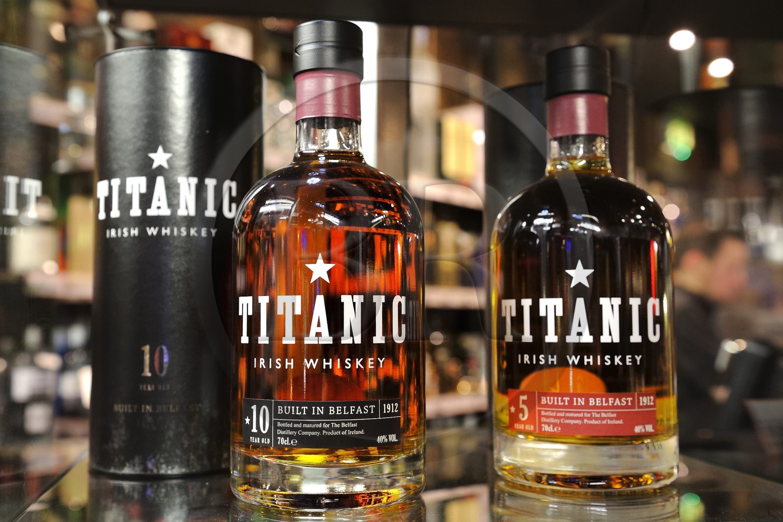 Royaume-Uni, Irlande du Nord, Belfast, le whisky Titanic créé en 2011