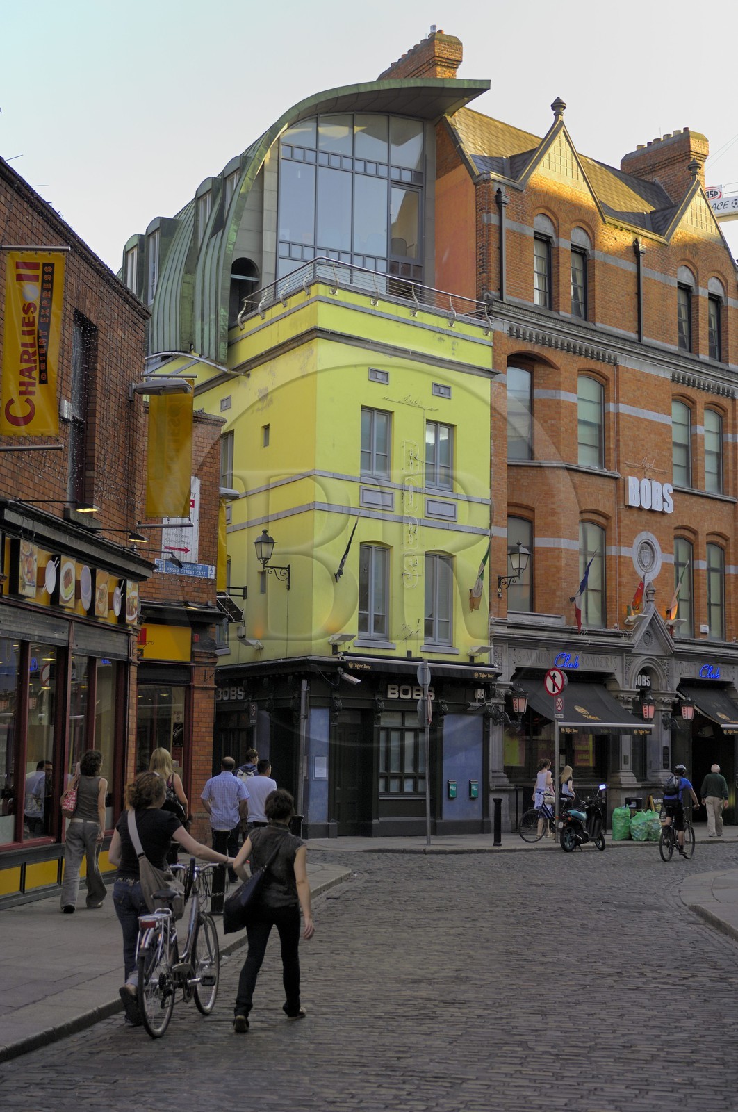 Irlande, Dublin, quartier de Temple Bar