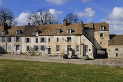 France, Yvelines (78), Saint-Cyr-l'Ecole, la ferme de Gally sur le Domaine de Versailles