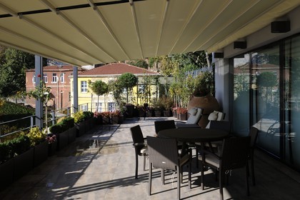 Turquie, Istanbul, quartier de Beyoglu, l'hôtel Tomtom Suites