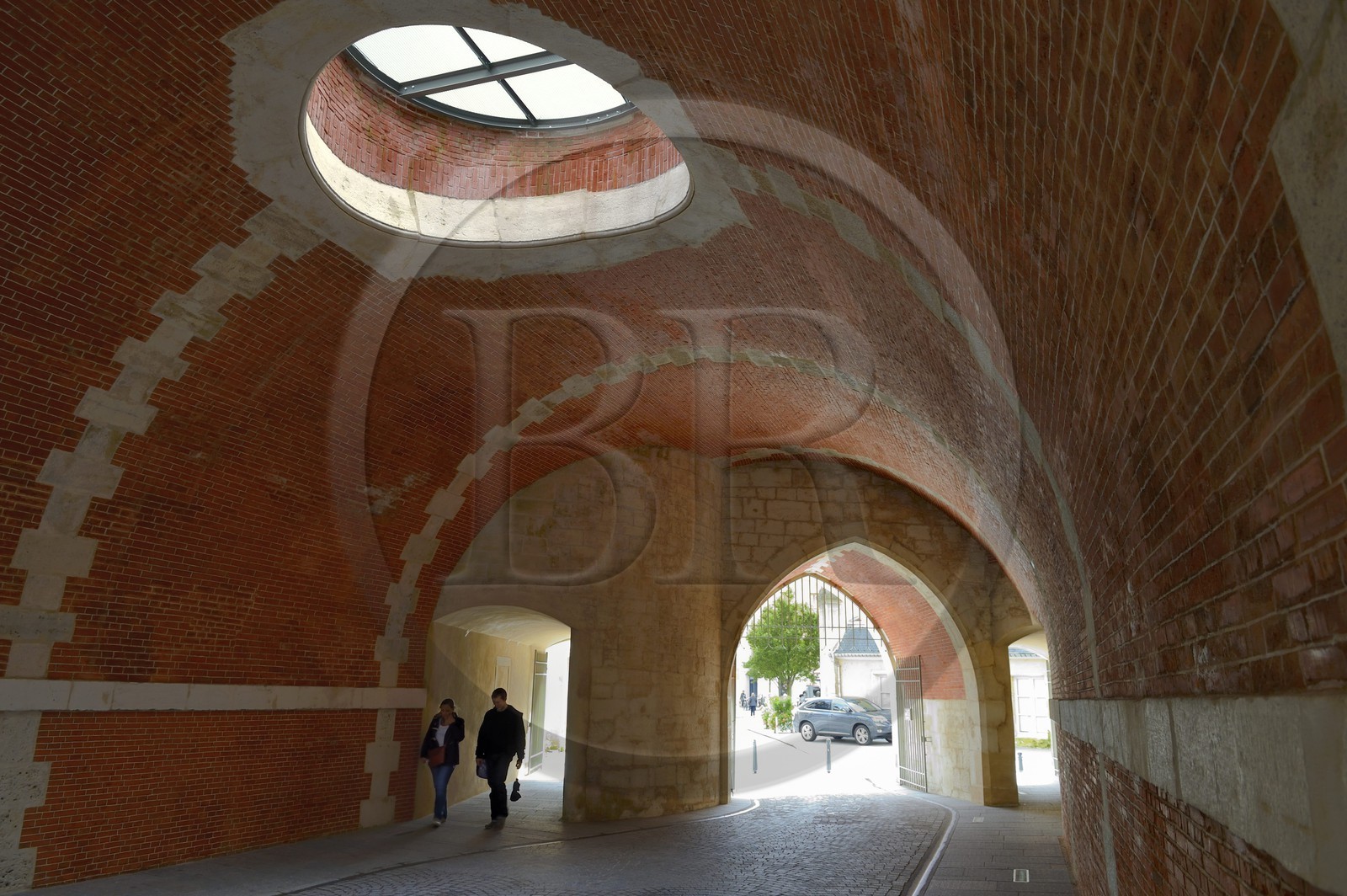 France, Meurthe-et-Moselle (54), Nancy, Porte de la Craffe, vestige des fortifications médiévales
