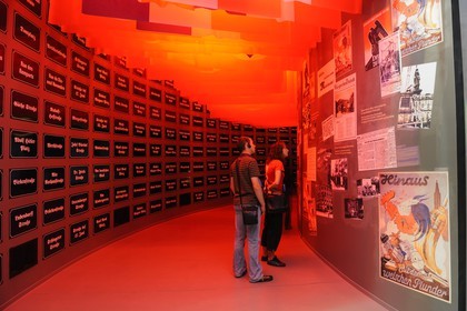 France, Bas-Rhin (67), Schirmeck, Mémorial de l'Alsace-Moselle, mise au pas et incorporation de force