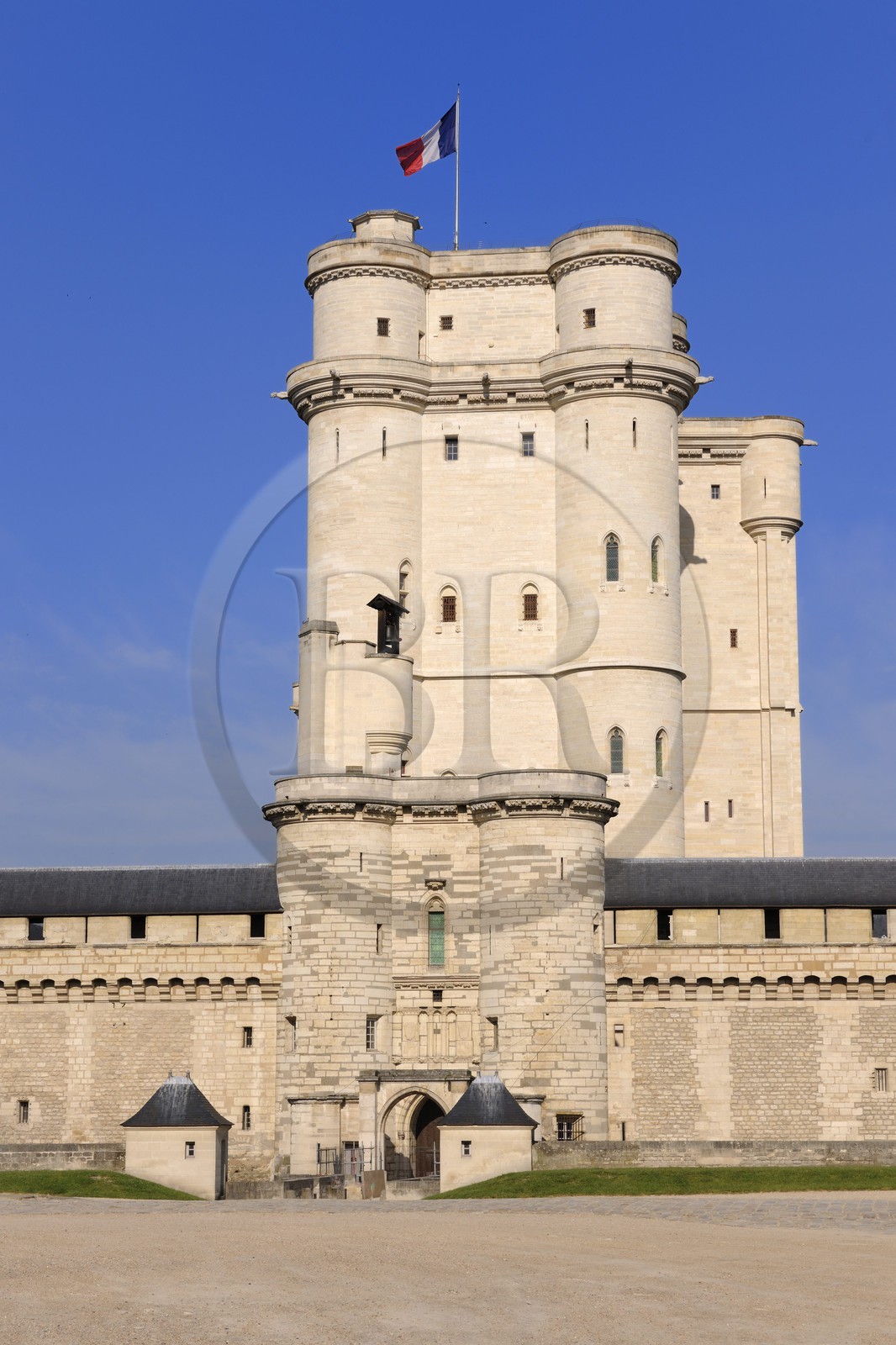 France, Val-de-Marne (94), Vincennes, le château de Vincennes, le donjon