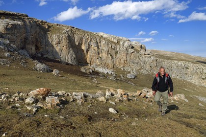 Azerbaïdjan, région de Quba (Guba), chaine de montagne du Grand Caucase, randonnée entre le village de Qalaxudat et de Giriz