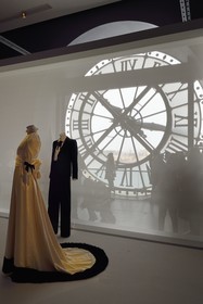 France, Paris (75), le musée d'Orsay, la grande horloge Est qui donne sur les Tuileries