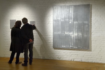 France, Paris (75), vernissage à la Galerie Univer