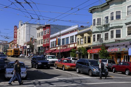 Etats-Unis, Californie, San Francisco, Castro street artère principale du gay district
