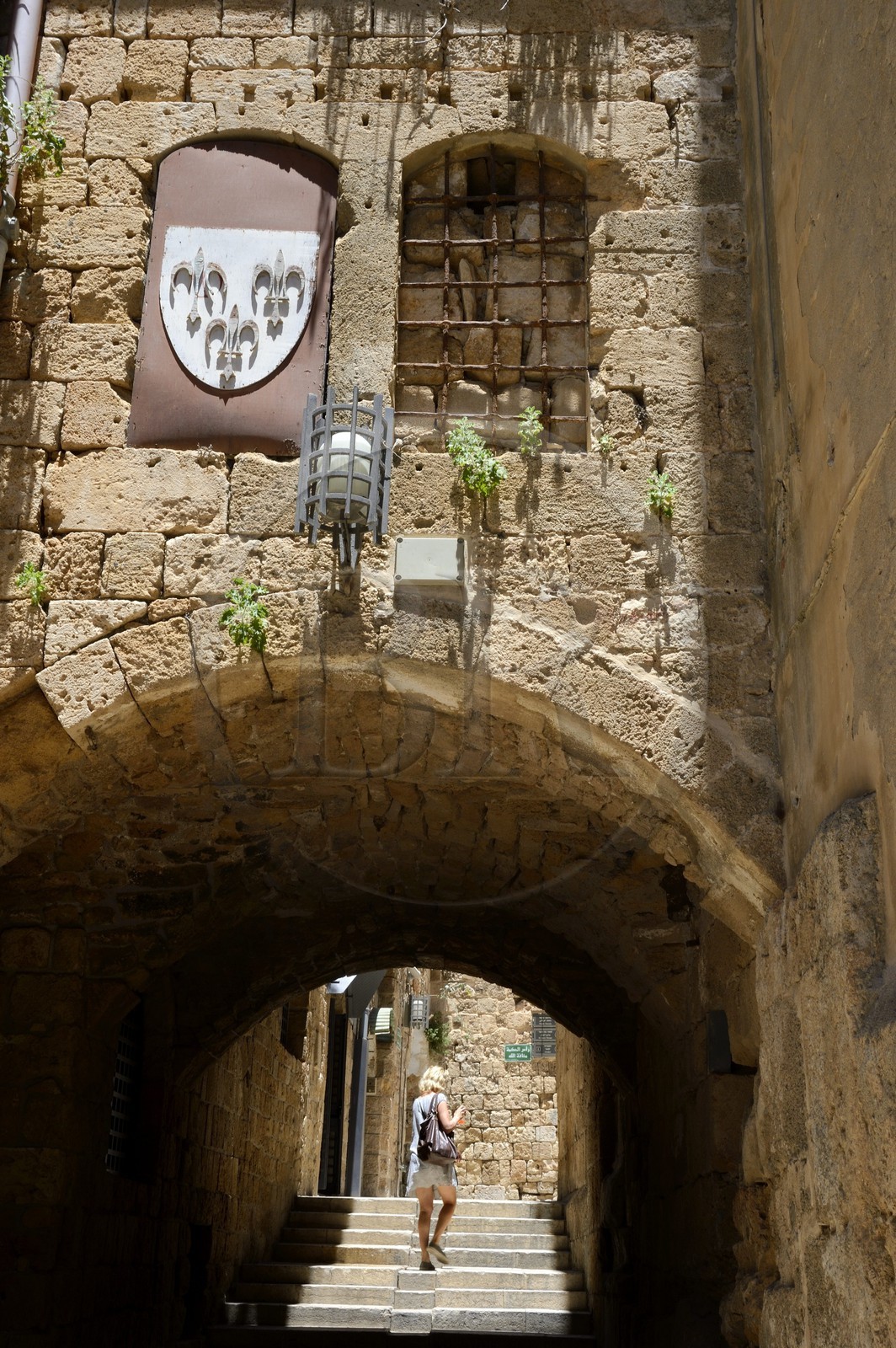 Israel, district Nord, Galilée, Acre (Akko), vieille ville, classée Patrimoine Mondial de l'UNESCO, la ville ottomane