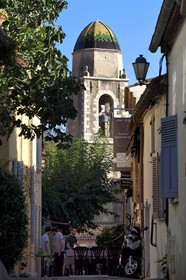 France, Var (83), Saint-Tropez, clocher de la chapelle de la Miséricorde
