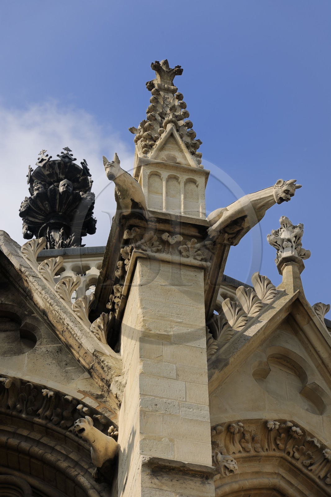 France, Paris (75), ile de la Cité, la Sainte Chapelle