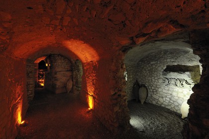 France, Aude (11), Narbonne, l' horreum (entrepôt romain)