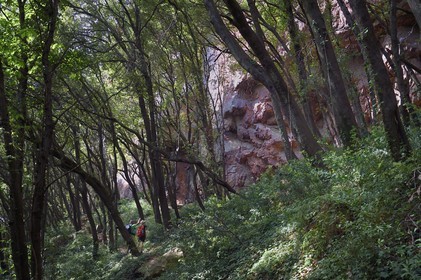 France, Var (83), entre Bagnols-en-Forêt et Roquebrune-sur-Argens, randonnée dans les Gorges du Blavet